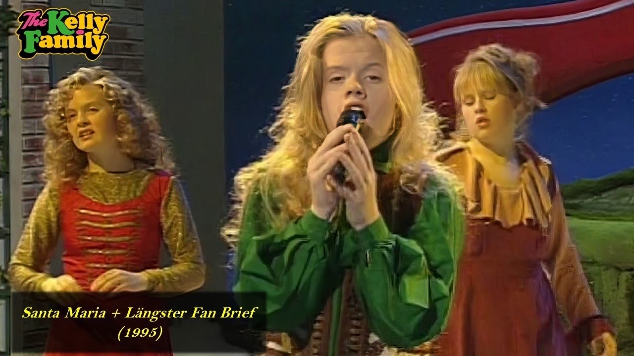 The Kelly Family - Santa Maria (Peter Alexander Show 25.12.1995) FHD