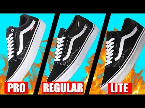 عنيف مفزوع دمر vans pro vs normal 