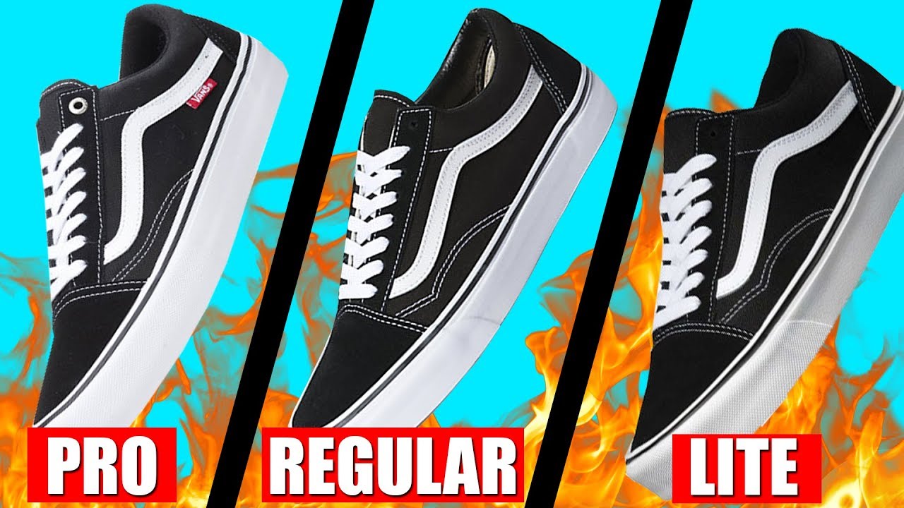 diferencia vans old skool y old skool pro