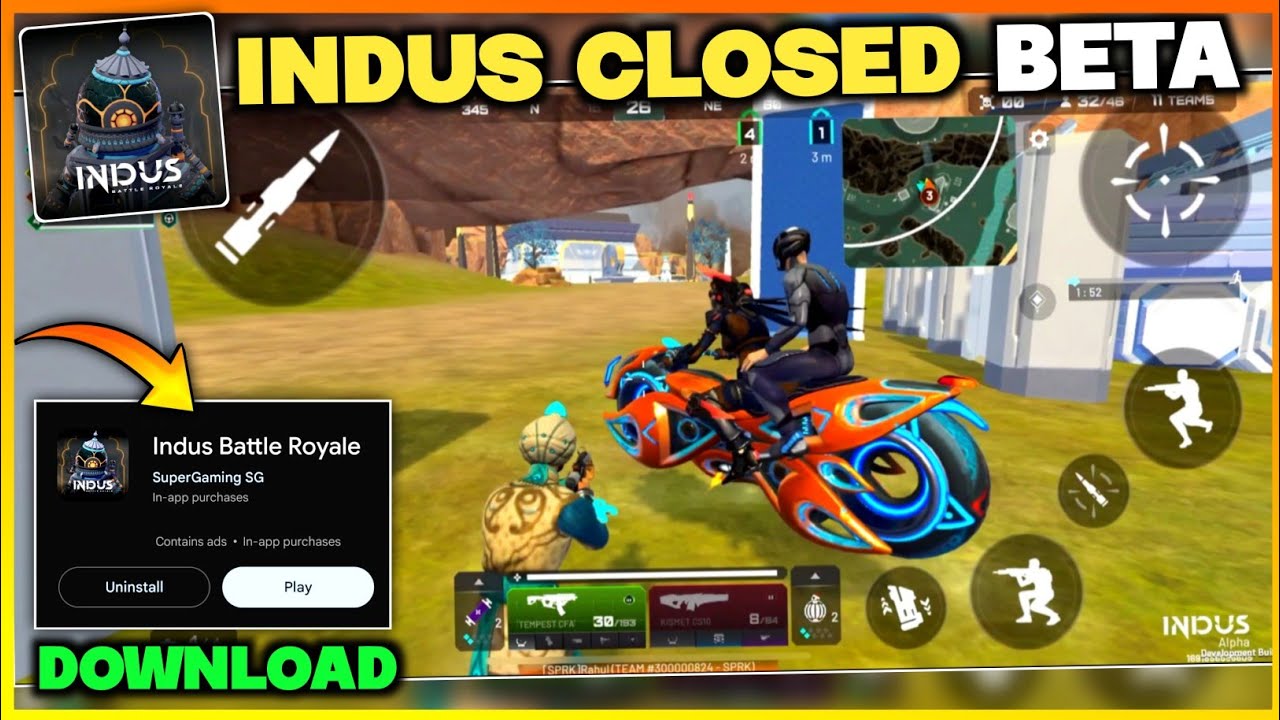 INDUS GAME Release Date Confirmed 😍 | INDUS Game Closed Beta Trailer | indus Game Download Now