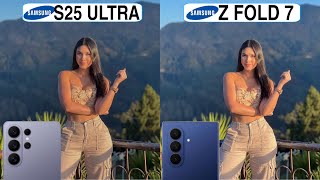 Samsung Galaxy S26 Ultra Vs Samsung Galaxy Z Fold 7 Camera Test Comparison