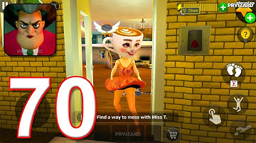 Scary Teacher 3D - Gameplay Walkthrough Part 70 - Miss T Is Balerina Cappuccina (iOS, Android)