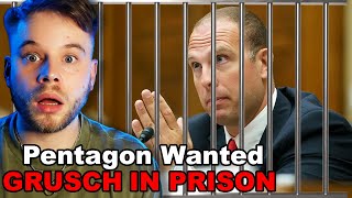 Pentagon Tried Sending David Grusch To Prison