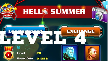 Hello Summer Event 2023 Level 4 Galaxy Attack Alien shooter | Zambario Gamers