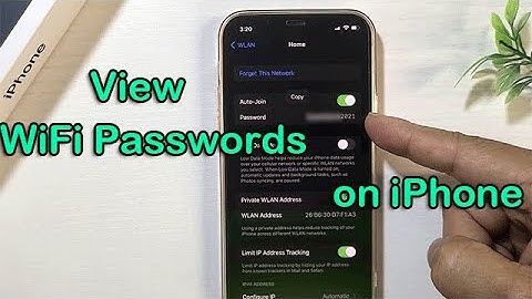 How to View and Copy WiFi Passwords on iPhone/iPad