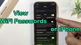 How to View and Copy WiFi Passwords on iPhone/iPad screenshot 3