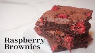 Famous Raspberry Brownies | Chewy, Fudgy, Soft Brownies Wealth