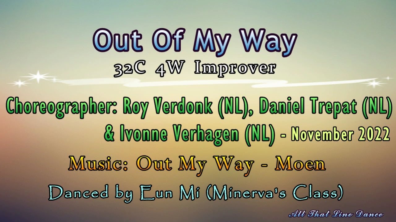 Out Of My Way - Line Dance - YouTube Music