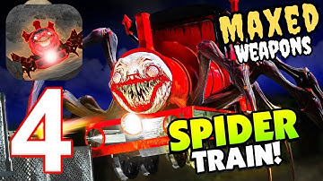 Choo Choo Charles Spider Train - Gameplay Walkthrough 😲 All Levels 11 - 15 (iOS, Android) | Ending 😢