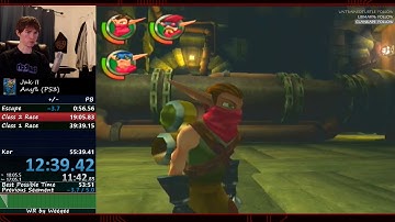 Jak 2 Any% Speedrun in 55:05!!!!! (Current PS3 World Record)