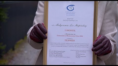 Medyczny Dziennikarz Roku 2022. Konkursowy sukces dziennikarki TVP3 Opole
