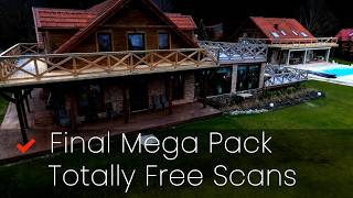 Mega-Pack 10 of 10: 18 Ultra-Detailed 3DGS Scans for R&D & VFX (100% FREE)!