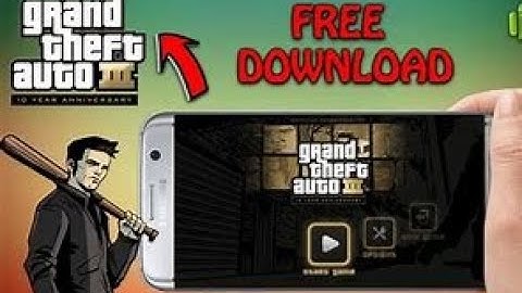 How to Download GTA 3 On Android for Free 2021||GTA 3 For Android||GTA 3 Apk+Obb 2021 Full Game Free