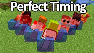 Perfect Timing Minecraft Moments #10 (When the Timing is PERFECT...)