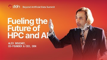 Fueling the Future of HPC and AI | CEO Keynote | Alex Bouzari