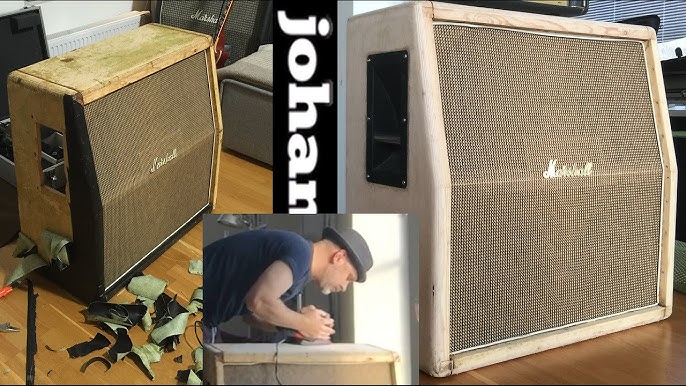 How to Apply Tolex to a Guitar Amplifier Cabinet