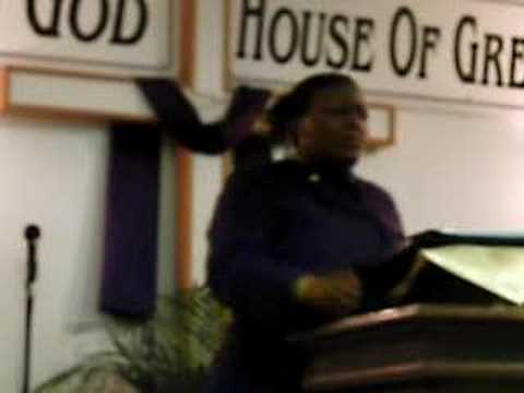 Pastor Jefferida Hines-Doggett @ Bethlehem Outreac...