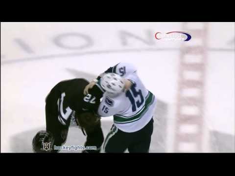 Tanner Glass vs Brandon Mashinter Jan 3, 2011