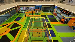 Trampoline Park Noida Sector-75 Spectrum Mall Near Sec-50 Metro Sky Jumper