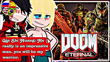 Humans | Record of Ragnarok | react to Doom Slayer || TikTok || Parte 1 [🇧🇷🇪🇸🇺🇲🇷🇺]