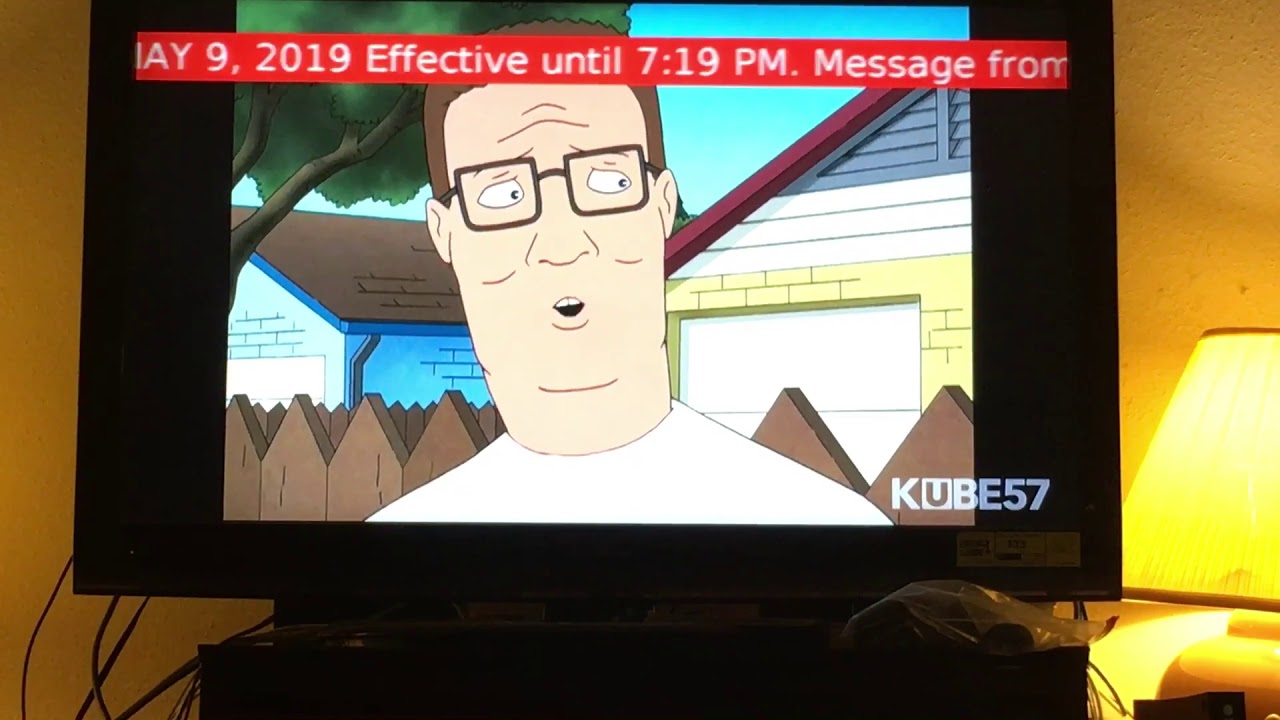 EAS Activation Severe Thunderstorm Warning KUBE TV - YouTube