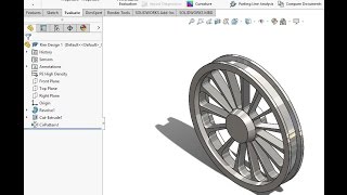 SolidWorks 2016 Rim Design Demo