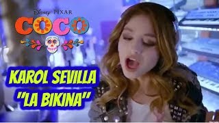 Video thumbnail of "Karol Sevilla - La Bikina (Official Video) ft. El Coco"