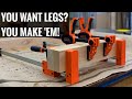 DIY Table Legs! How To Make Simple Table Or Desk Legs.