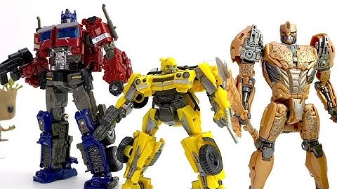 Comparisons: Transformers Studio Series 100 - Rise of the Beasts: Bumblebee