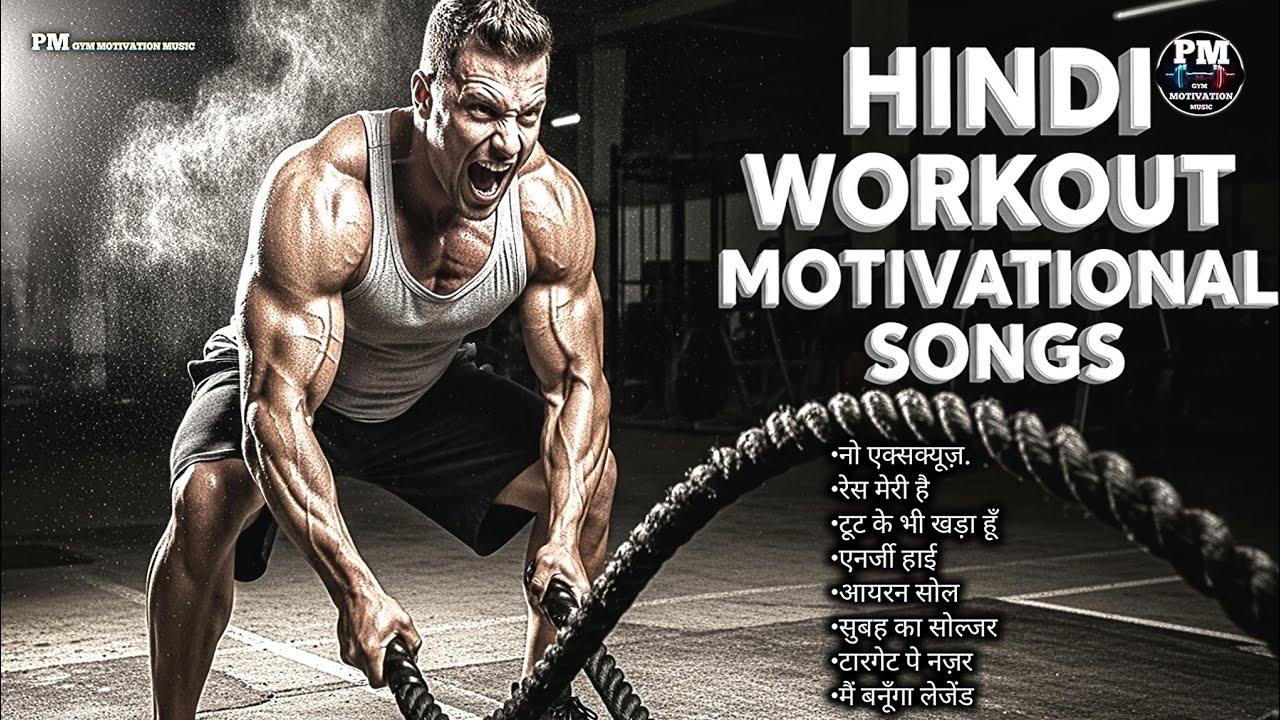 🔥 Top Workout Motivational Hindi Songs 2026 💪 Power Boost Gym Playlist 👊 Pm Gym Motivation 074