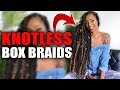 HOW TO KNOTLESS BOX BRAIDS | NEW PROTECTIVE HAIRSTYLE