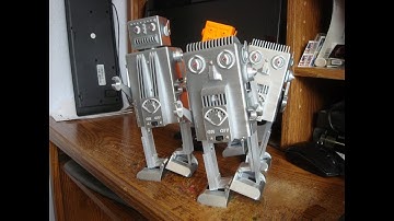 Lets build the BiPed mechanical "Balance Walker" 3d printed robot. TYPE 1