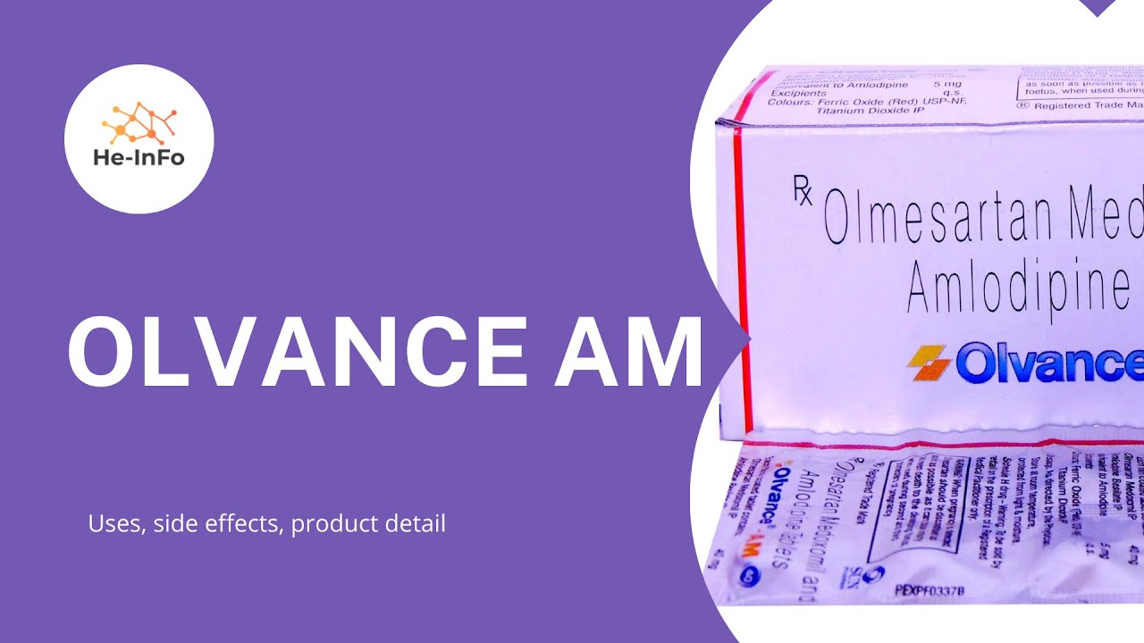 #OLVANCE AM | Uses, composition, side effects and product details| OLMESARTAN