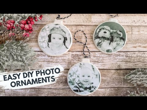 Matte Finish - Acrylic Photo Ornaments - Full Cutout