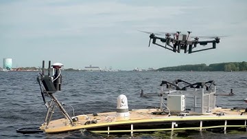 CiS x FLANQ | CiS ORKA  landing autonomously on FLANQ-USV