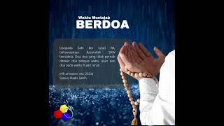 The Colours Of Life - Perkongsian 1 Hari 1 Hadis : Waktu Mustajab Berdoa Resimi