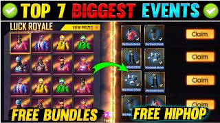 TOP 10 BEST EVENTS IN FREE FIRE 😱🔥- GARENA free fire￼