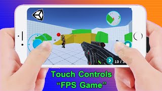 FPS Touch Controls - UNITY 2021 Tutorial screenshot 2
