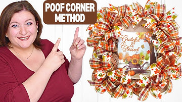 Easy DIY Poof Wreath for Beginners Using Dollar Tree Supplies