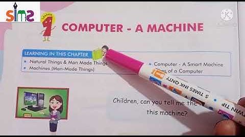 Cyber beans/Class-1/Chapter-1(Computer-A Machine) part-1/Computer/by Hinnu Gulati.
