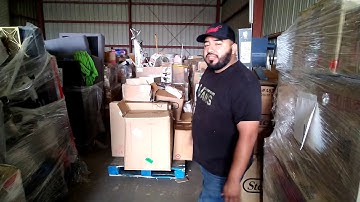 Mystery Pallets, liquidation Pallets, return Pallets, shelf pulls.