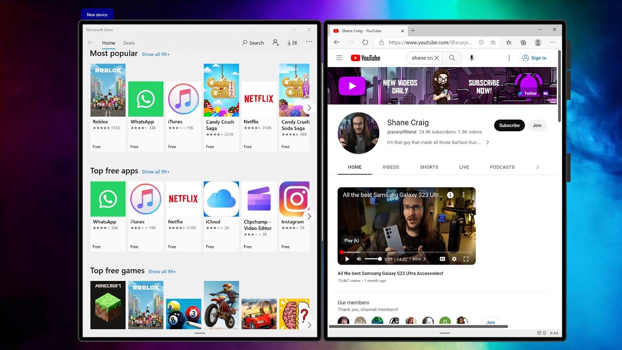 What using Surface Neo (Windows 10X) would have been like