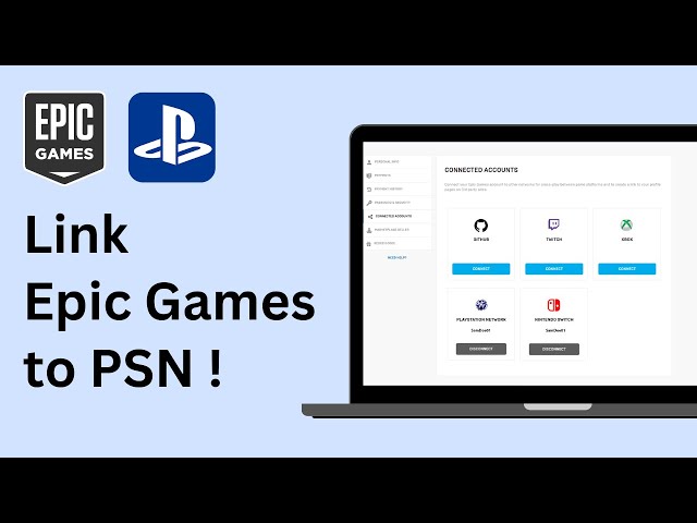 How to Link Your Epic Games Account to PlayStation Account ! 