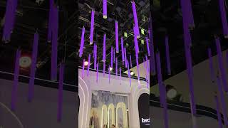 Kinetic Lights in Motion at Beauty World Dubai | Iberchem Exhibition Stand Design✨MIND SPIRIT DESIGN