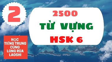 Tổng Hợp Từ Vựng HSK 6 - Phần 2: 0626 - 1251 | Học Tiếng Trung Cùng Long Rùa Laoshi