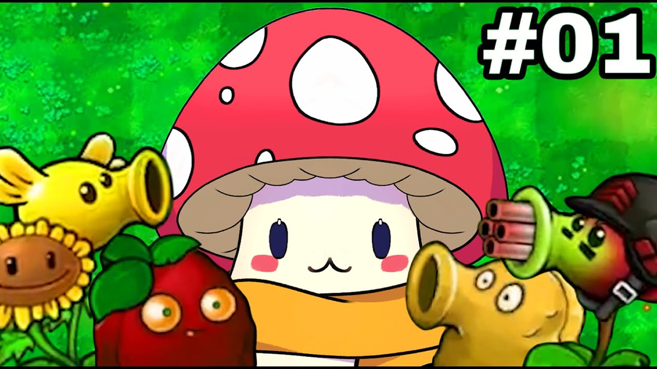 Plants VS Zombies Fusion é BIZARRAMENTE fantástico! #01