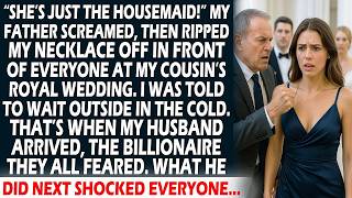 My Family Made me Wait Outside at my Cousin's Wedding, But When a Billionaire Arrived, They...