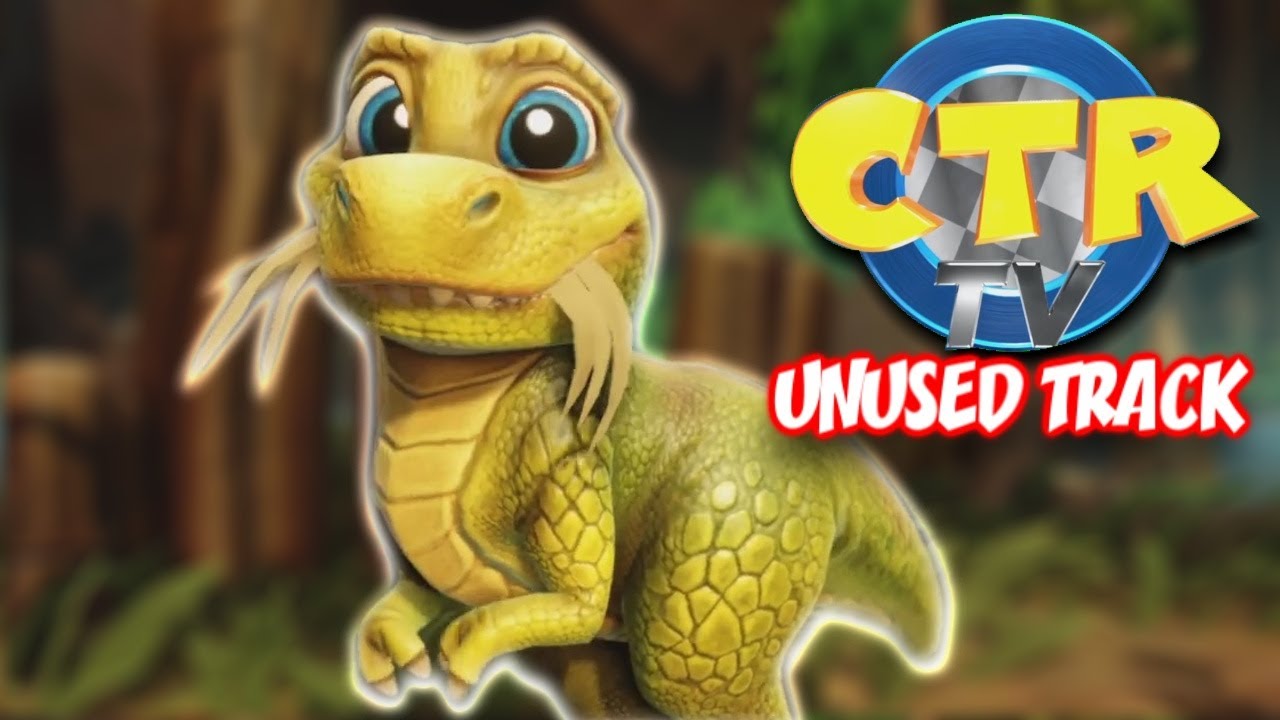 CRASH TEAM RACING NITRO FUELED - CTR TV - BACK N TIME - UNUSED TRACK