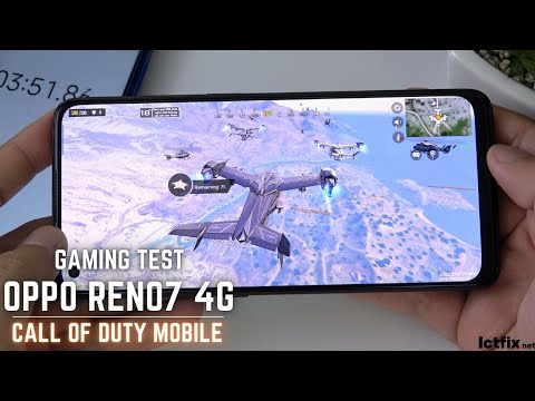 Oppo Reno7 4G Call of Duty Gaming test CODM | Snapdragon 680, 90Hz Display