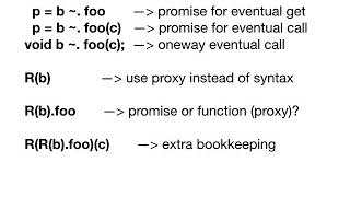 Tildot: Notational support for Promise Pipelining in JS
